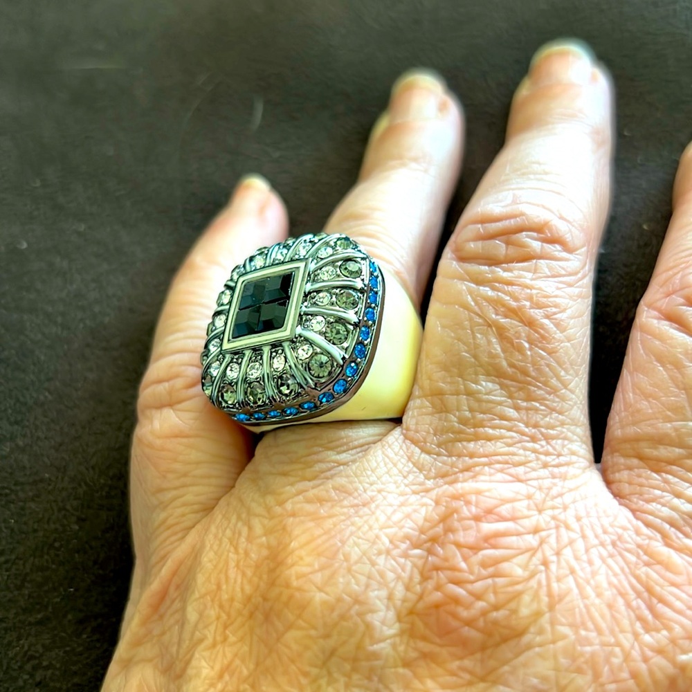 Unique Cocktail Ring - image 1